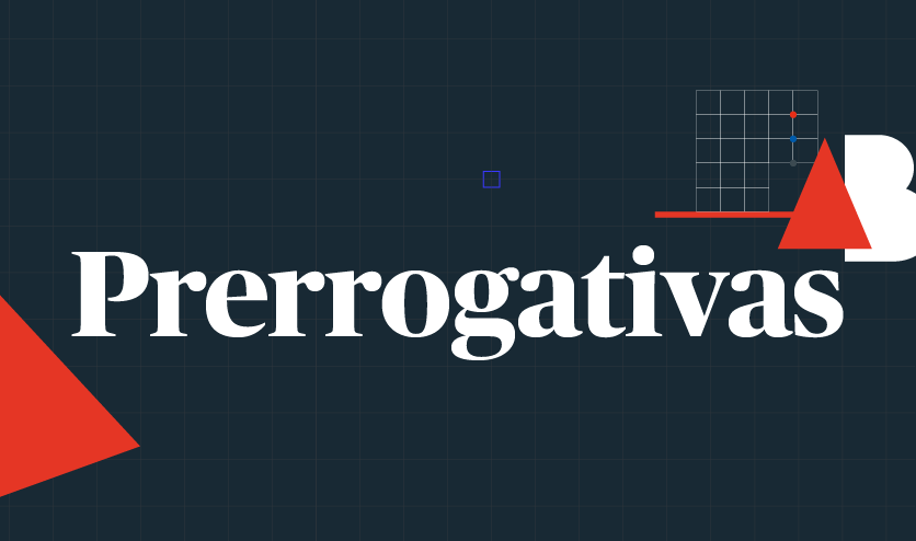 Botão para acessar Prerrogativas